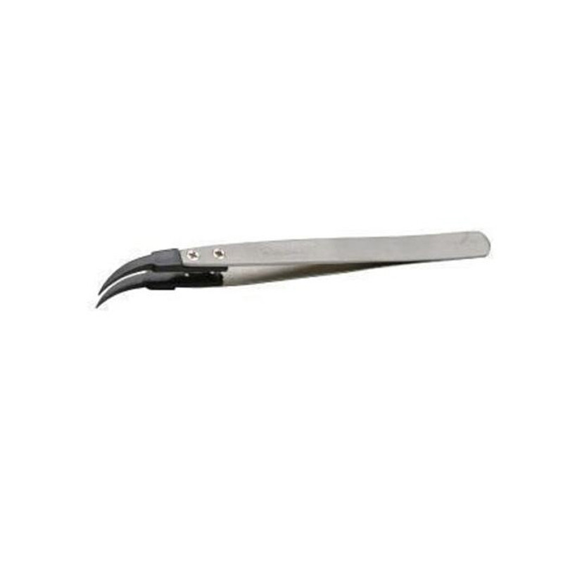 工具库 史丹利Stanley 弯头防静电镊子 94-523-23 130mm