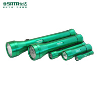 世达 铝合金远射手电筒3w 3节7号电池 绿色90741A