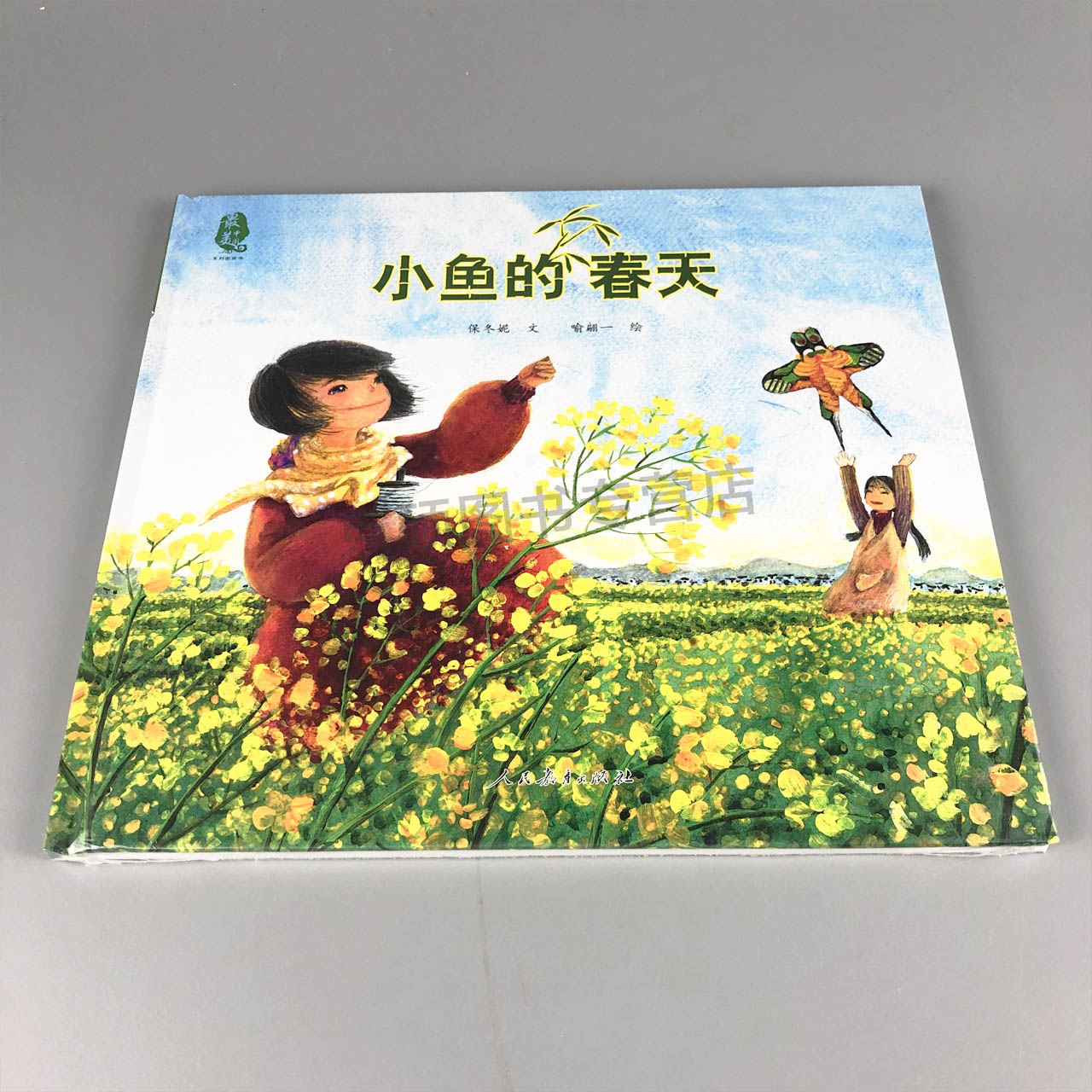 [正版]美中国系列图画书 小鱼的春天 童书 3-6岁 卡通动漫图画书 精装图画书 中国原创 绘本 中国文化元素的图画高清大图