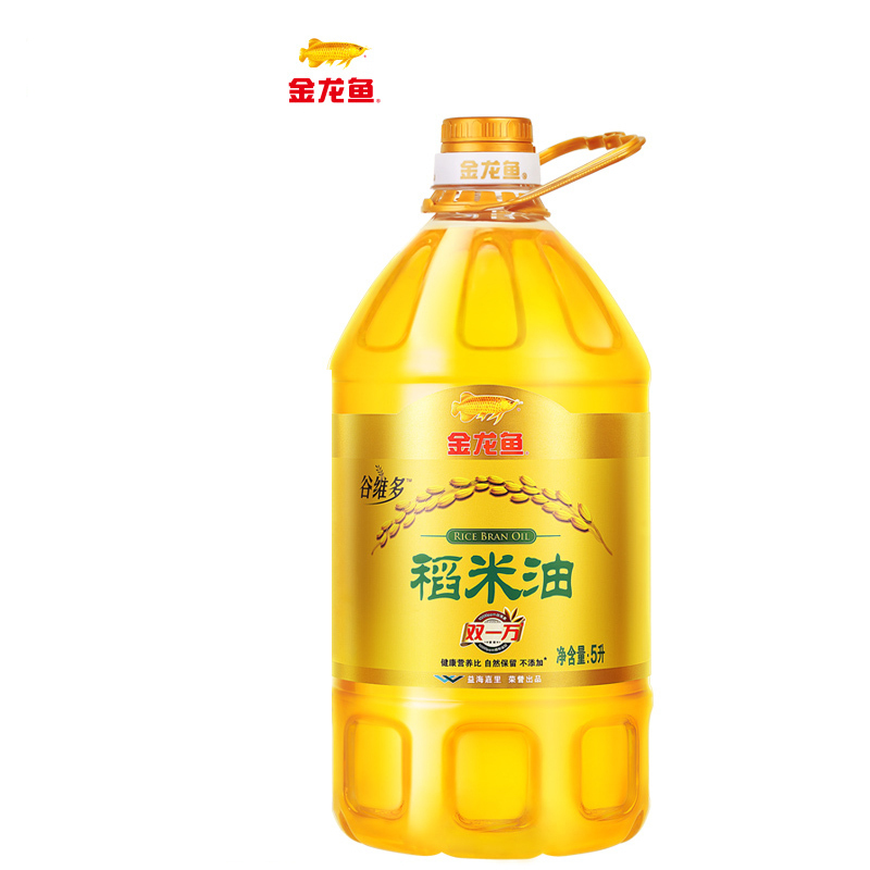 金龙鱼 谷维多 双一 万稻米油 5L (单位:桶)