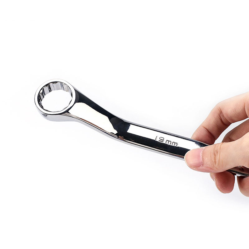 易诺梅花扳手rs镜面梅花扳手 五金工具19*22mm