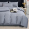 芯眠柔 MR-07 220*240cm素锦流光系列长绒棉床上四件套 床上套件 (计价单位:套) 紫灰