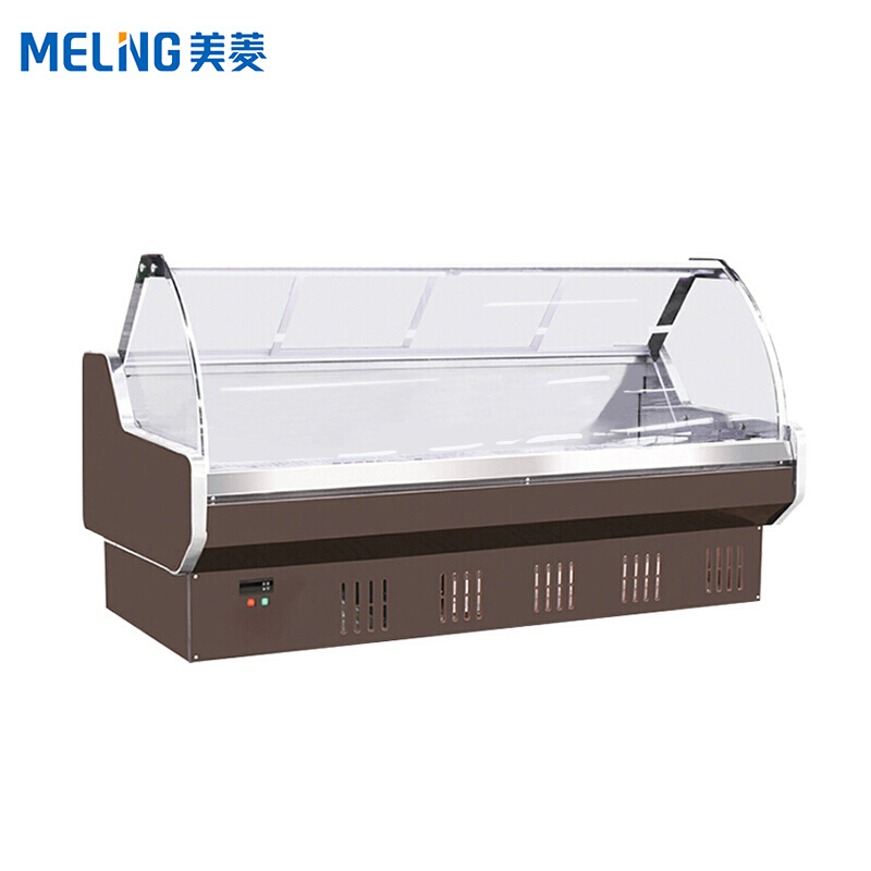 美菱(MELING)MSS-2.0CZY鲜肉保鲜柜 商用展示柜 超市组合岛柜 陈列柜冷柜 冰柜