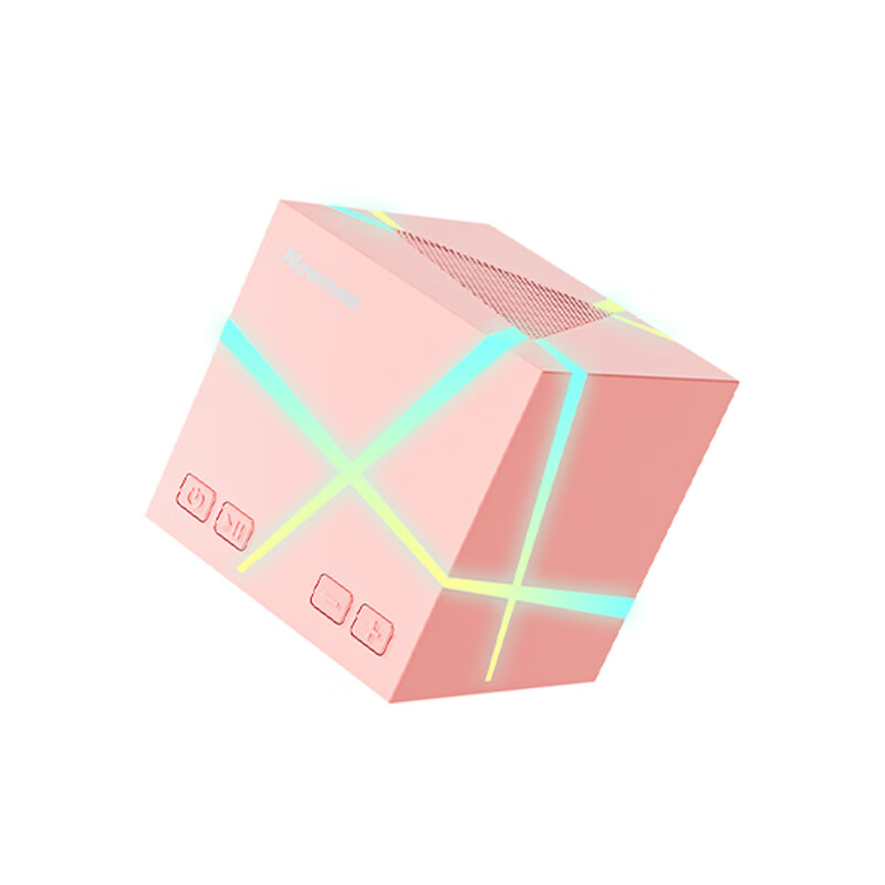 曼PBS009蓝牙音响 枕头边睡眠 家用室内听歌 高音质小型电脑桌面智能魔方音响 户外音箱可插卡 米色 米色