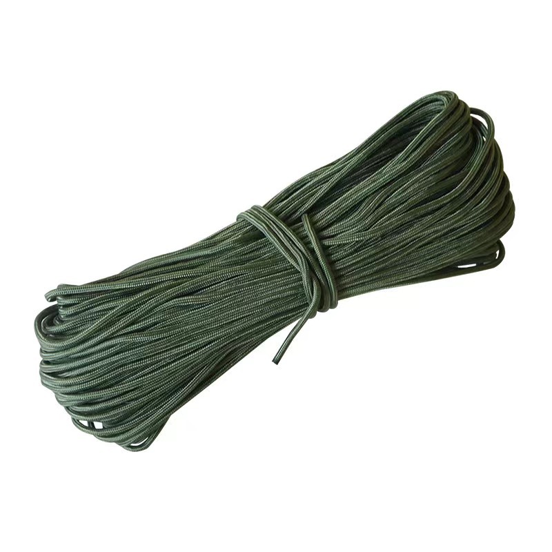 晾衣绳丙纶编制尼龙绳军绿色 10mm*100米长