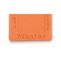 玛斯特锁 MASTER LOCK 410MCNLTORJ 6mm锁钩,锁钩净高76mm,44mm高, 橙色XENOY工程