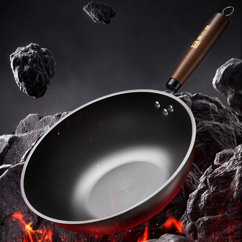 康巴赫无涂层深氮极铁锅图片