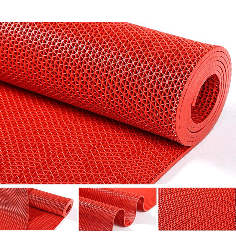 镂空防滑垫 防护胶垫 宽0.9m*厚5mm高清大图