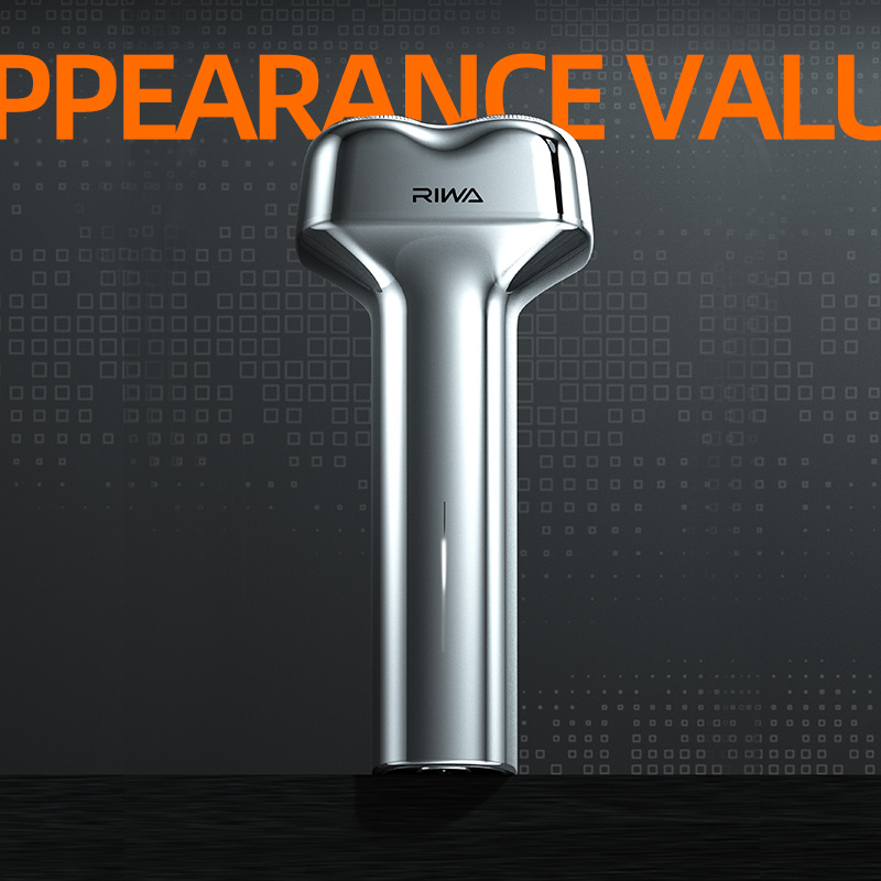 雷瓦 Riwa 电动剃须刀 小锤子IPX7级全身水洗旋转式刮胡刀 剃须刀 RA-5100高清大图