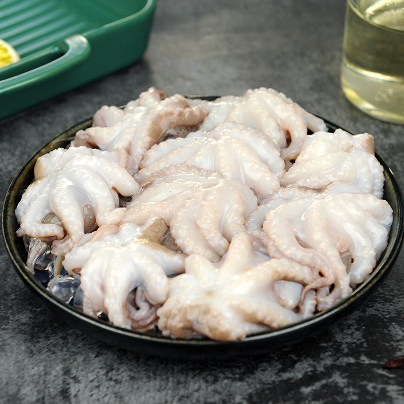 纯色本味 鲜活冷冻小八爪章鱼 去牙去内脏火锅烧烤500g生鲜食材 海鲜水产