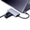 LAH TO 互转连接线 ype-c扩展坞拓展四合一HDMI/VGA/USB3.0/USB-C适用微软macbook苹果