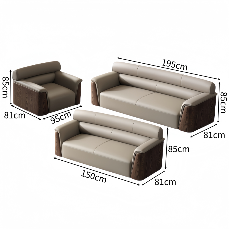 豫龙都 休闲沙发 3+2+1 套高清大图