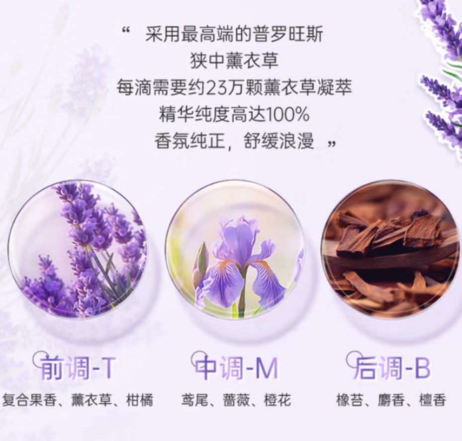 舒蕾 波卡莉香深层洁净 香氛洗衣液 500g高清大图