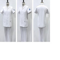 伟月护士服 男女款(夏)套装 白色 XXXL