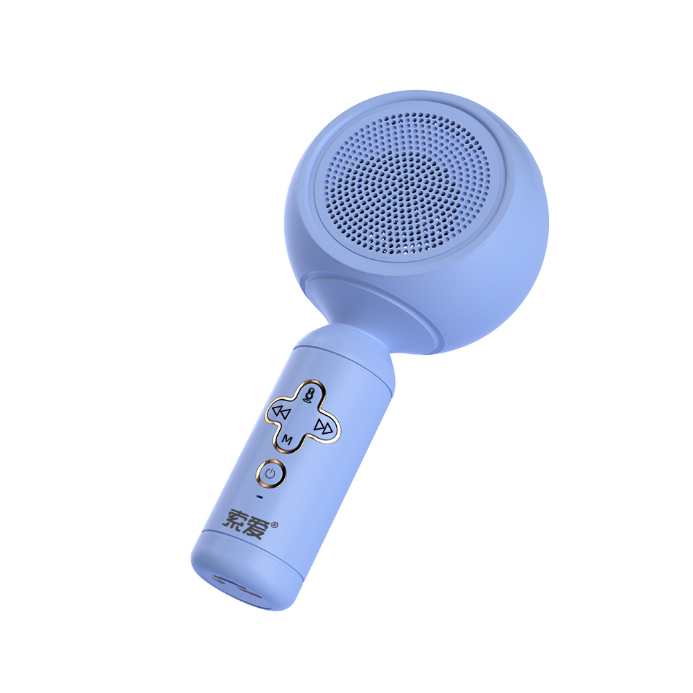 索爱 mc33无线麦克风音响一体蓝牙全民k歌话筒手机家用娱乐唱歌卡拉ok