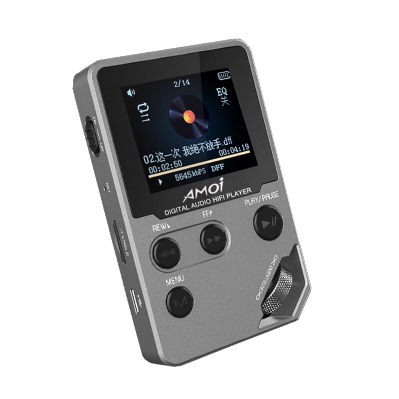 夏新(AMOI) MP3播放器 C10 8G 太空灰 发烧级高清无损音质hifi播放器 迷你便携式随身听 音乐播放器