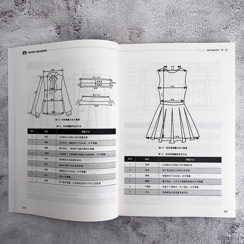 [正版] 服装裁剪与缝纫视频教程 服装和服装缝纫基础知识 女裙女衬衫