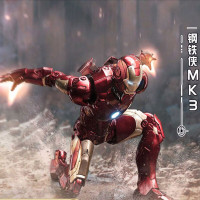 中动玩具 190603 MK3钢铁侠 漫威玩具手办十周年系列珍藏版玩具