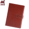 凌美盛 带扣PU革A5商务笔记本 80克道林纸14.1*20.5cm 100张200页 25-66-1棕色 可定制印刷/