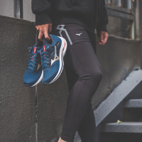 Mizuno/美津浓 男跑鞋减震支撑透气耐磨长跑慢跑步WAVE INSPIRE1