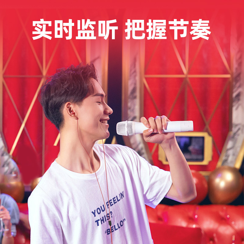 纽曼有线耳机XL30 红色入耳式圆孔3.5mm有线降噪隔音电脑手机电竞游戏吃鸡耳塞安卓通用直播耳机专业调音3米小巧舒适