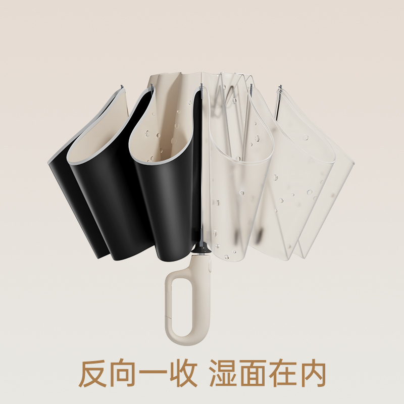 左都 2代环扣-B款(黑胶23寸)ZD233-23X-黑高清大图