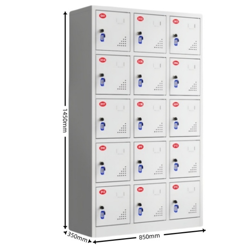 攸形工具充电柜20门113*35*145cm台高清大图