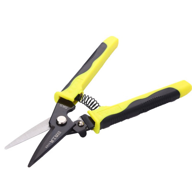 欧克 Ouke 多功能剥线钳 手动拔线钳 压线钳剥皮钳子 电缆剥线钳(8英寸多功能剪OK-3580(直头))高清大图