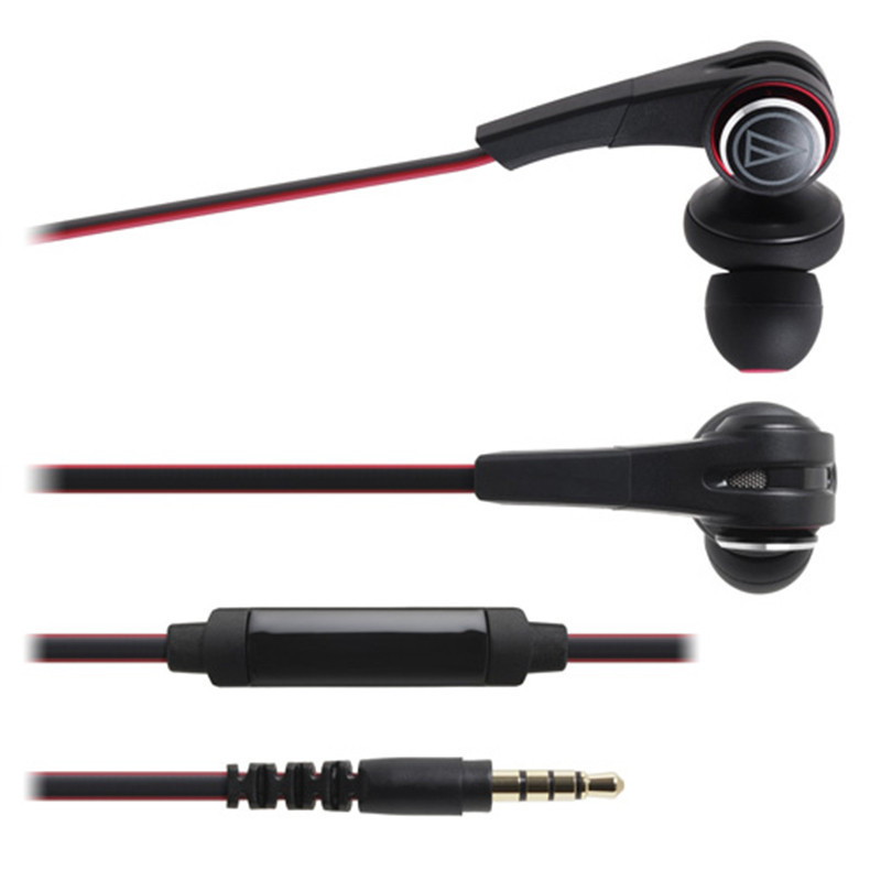 铁三角(audio-technica)ATH-CKS770iS 智能手机耳麦入耳式耳机 黑色