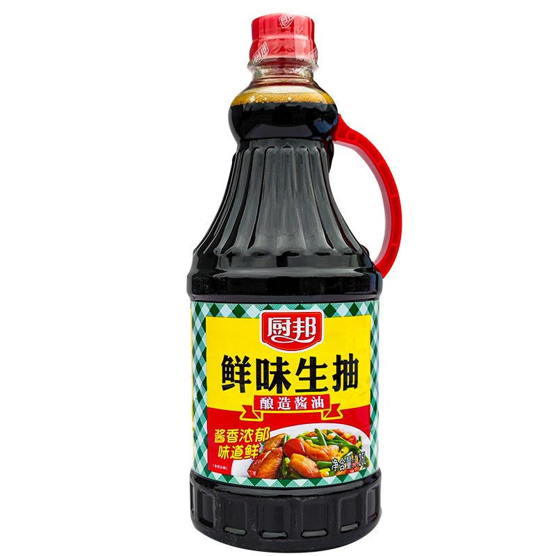 厨邦鲜味生抽味极鲜酱油批发大桶装非转基因黄豆特级酱油凉拌炒菜鲜味