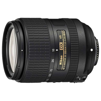 尼康(Nikon) AF-S DX 18-300mm f/3.5-6.3GEDVR 尼康卡口 67mm口径 广角变焦镜头