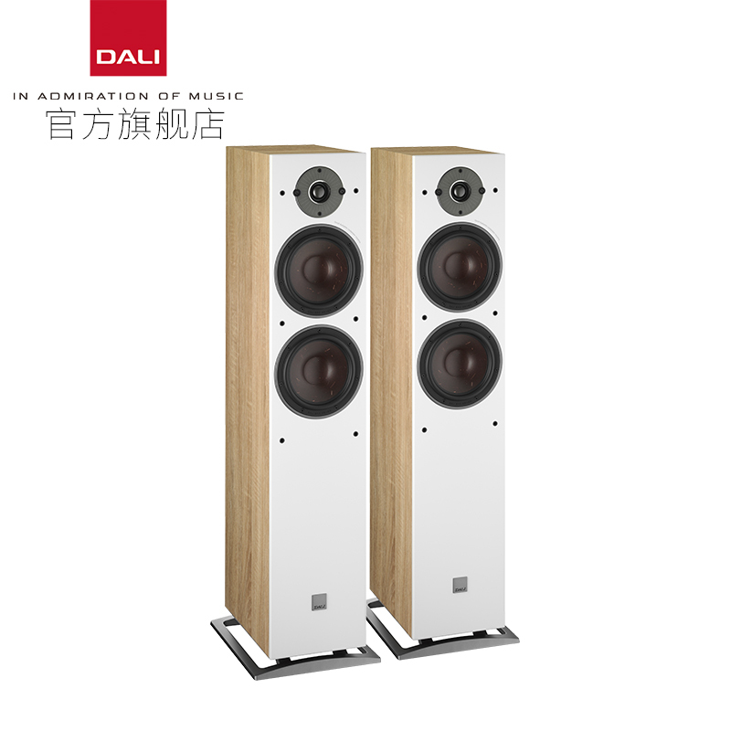 达尼oberon系列5.1 oberon HIFI发烧无源音响箱家庭影院套餐一浅橡木色