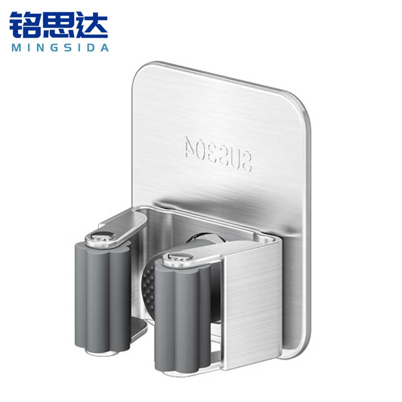 铭思达拖把架挂钩单夹个高清大图