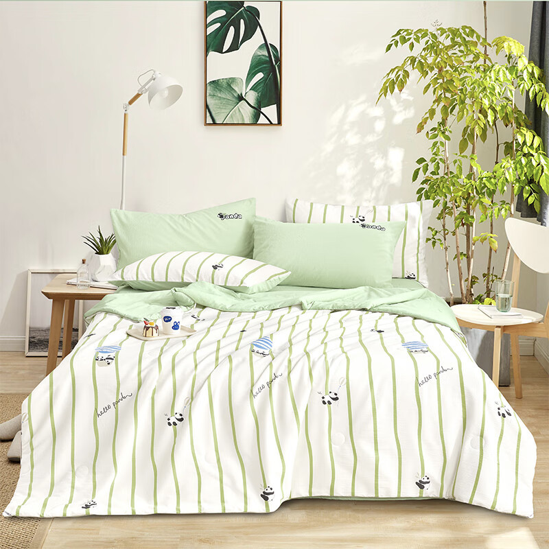 天琴 萌趣夏被四件套TQ-T163夏被200*230cm床单230*250cm枕套48*74cm*2(单位:套)高清大图