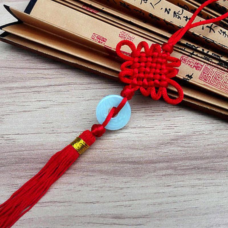 吊玉小中国结挂件喜庆装饰小挂饰汉服周边扇子笛子葫芦丝乐器吊坠