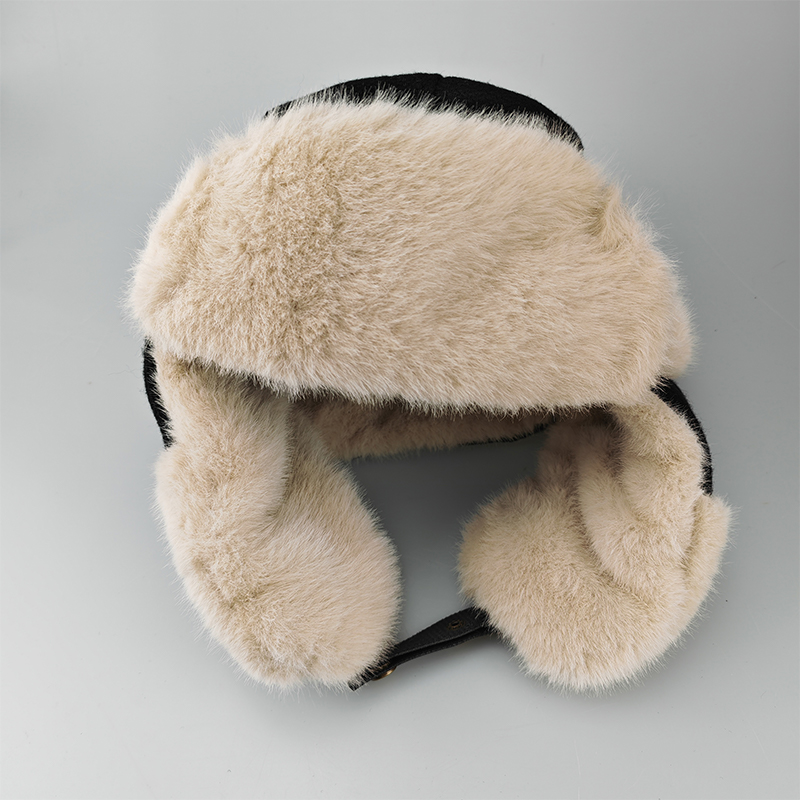 鸽护 雷锋帽 GH54QDK-黑色 顶高清大图