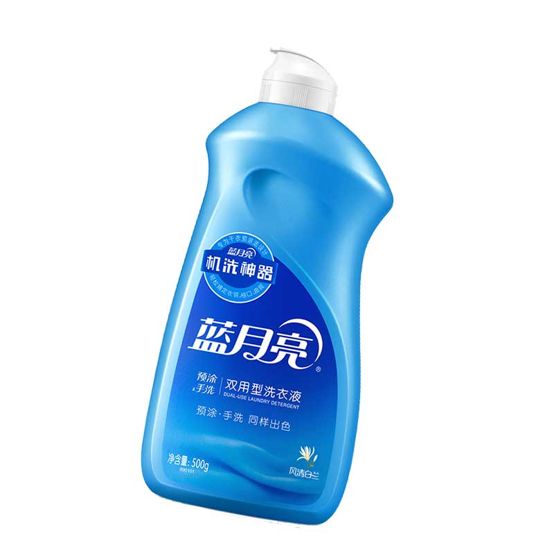 蓝月亮 500g机洗神器瓶-白兰洗衣液 1瓶高清大图