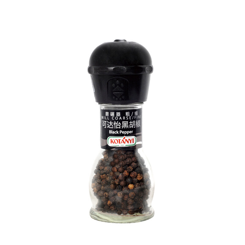 中粮定制可达怡白胡椒粒(麿碾器)(进口食品 瓶装 52g)