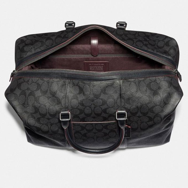 蔻驰coach男包trekker系列标志徽标奢侈品徒步旅行商务通勤出差男士