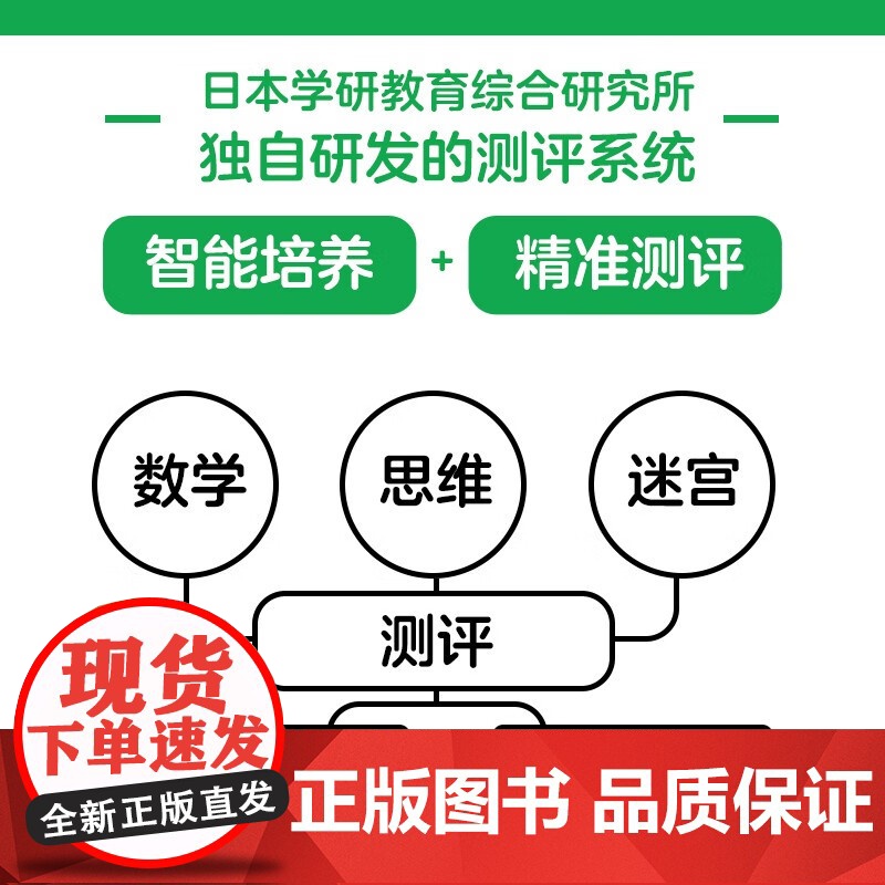 学研教育 儿童智能开发与测评 日本学研教育综合研究所 著 智力开发高清大图