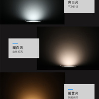 雷士照明led筒灯嵌入式家用4w孔灯客厅吊顶洞灯走廊天花灯筒灯 开孔7.5-8.5公分现代简约