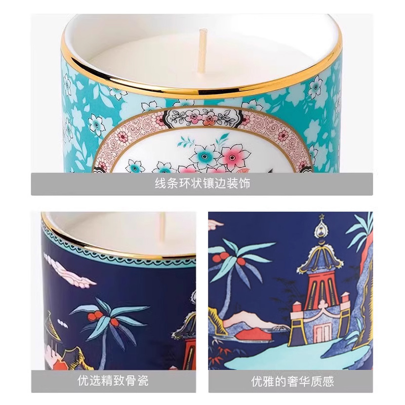 WEDGWOOD香氛蜡烛舒适浪漫漫游美境系列(颜色随机)高清大图