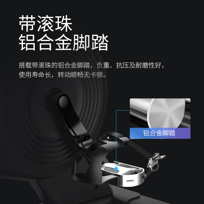 [官方旗舰]舒华 家用智能动感单车A5-S 运动健身器材13KG磁控飞轮 SH-B599智能动感单车高清大图