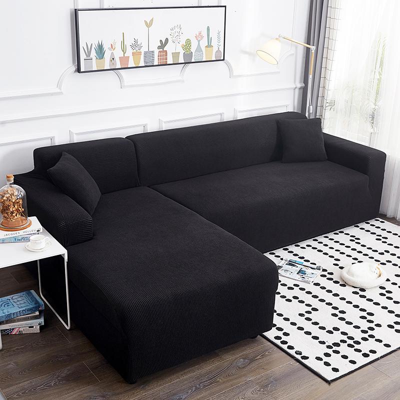 全包弹力通用组合型萬能懒人沙发套四季沙发垫巾全盖沙发套罩一套 松柏绿 S[单人长90-140cm内]高清大图