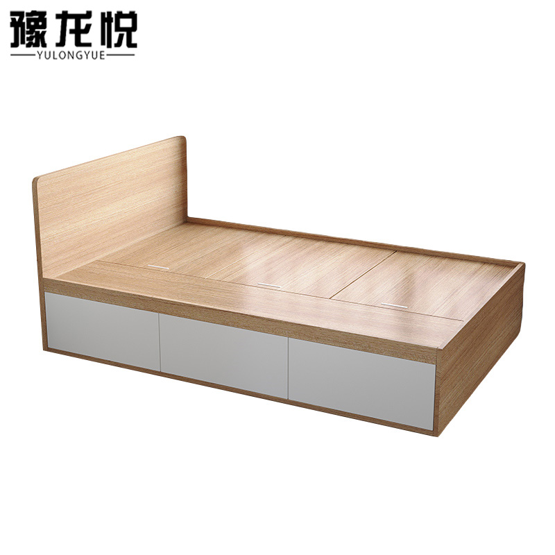 豫龙悦简约双人床高清大图