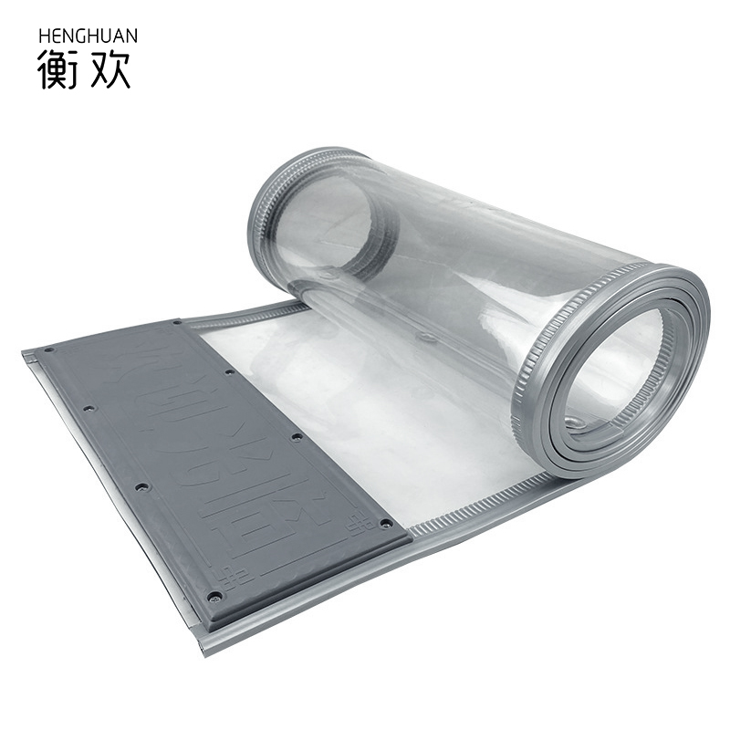 衡欢(HENGHUAN)磁铁自吸pvc透明塑料挡风帘子灰色带配重片RZ-CL07/片高清大图