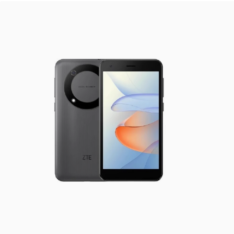 中兴(ZTE) 畅行60 4+128G 天蓝色 5G 紫光展锐T7520八核纯净安全系统高刷LCD屏 FM大字体 5英寸单卡
