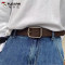 啄木鸟针扣皮带男潮韩版牛仔裤腰带年轻人简约男女百搭牛仔裤装饰