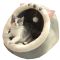 粉色兔耳 S码(6斤内猫咪) 猫窝四季通用半封闭保暖加绒猫咪房子狗房子宠物用品