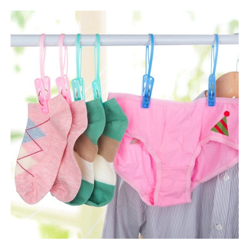 索带衣夹晾晒防风夹晾内衣夹子袜子夹衣服夹大夹子儿童晾衣架夹子